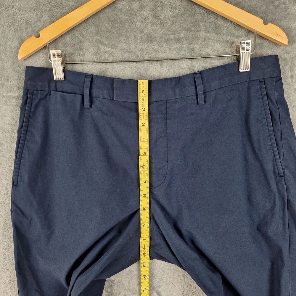 Polo Ralph Lauren Pants Mens 33x30 Navy Blue Straight Fit Preppy Chino Old Money
